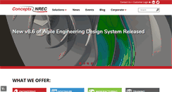 Desktop Screenshot of conceptsnrec.com